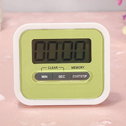 ELEGIANT Digital große LCD Display Küchentimer Küchenuhr Kurzzeitmesser