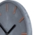 Hochwertige Beton-Uhr Wanduhr in Grau Kupfer 28cm rund moderne Wanddeko designer Uhr - 3