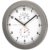 Hama Wetterstation PG-300 (Funk-Wanduhr mit Thermometer und Hygrometer) silber - 2