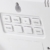PEARL LCD Uhr: Funk-Wanduhr mit Jumbo-Uhrzeit, Temperatur- & Datums-Anzeige, weiß (Digital Wanduhr) - 7