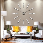 moderne Wohnzimmer Wanduhr