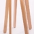 Hochwertige Design Stehlampe Tripod mit Stoffschirm in weiß und Stativ/Gestell aus Holz Echtholz (Buche) | H= 160cm | Stehleuchte | Natur | Handgefertigte Leuchte - 5