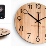 Wanduhr Holz modern kaufen