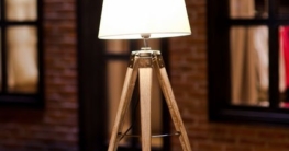 MOJO® Tischlampe Tripod Lampe Dreifuss Urban Cool Design Höhe ca. 65cm mq-l36 - 3