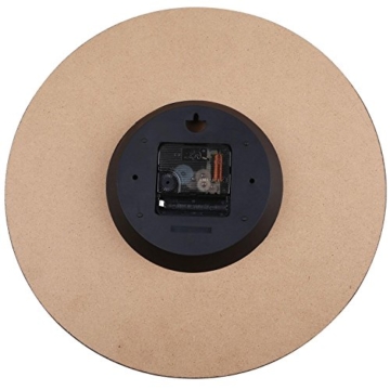 SOLEDI Wanduhr Vintage Holz toskanischem Stil Land Römisch Design Frankreich Paris - 5