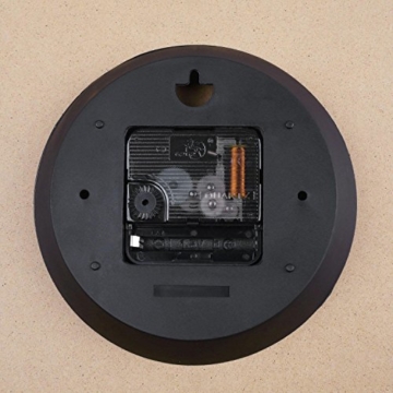 SOLEDI Wanduhr Vintage Holz toskanischem Stil Land Römisch Design Frankreich Paris - 6