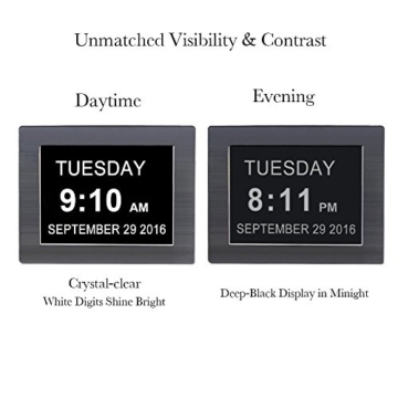 iProtect Digitale Wanduhr 8