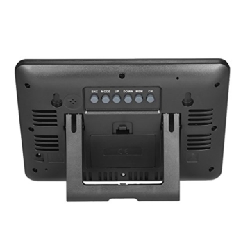 Sharplace Digitale Farb-LCD Drahtlose Wettervorhersage Uhr Thermometer Hygrometer Eu Plug - 4