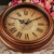 Foxtop Nostalgie Wanduhr ohne Tickgeräusche, Vintage Uhr 30cm - 6