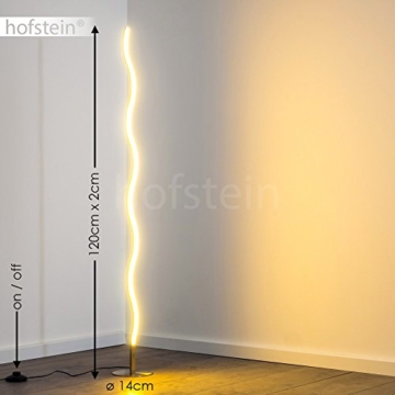 Stehleuchte Dillon minimalistische LED Stehlampe mit warmweissem Licht 3000 Kelvin 12 Watt 1000 Lumen - 2