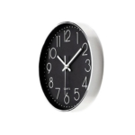 große moderne Wanduhr
