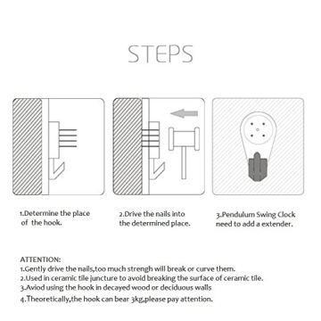 KKLOCK Wanduhr Uhr Wanduhren Lautlos für Wohnzimmer Büro Schlafzimmer Badezimmer Küche Kinderzimmer Mini Einfache AA Batterie Ø35cm Runde Großes Retro Nostalgie Vintage Fassung mit Ziffern Cartoon Owl Uhren [Enthält keine Batterie] - 6