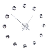 Moderne Wanduhr DIAMOND DREAM Uhr mit frei platzierbaren Kristallen aus Acrylglas Wanddekoration Dekoration - 1