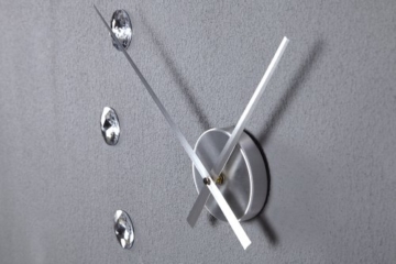 Moderne Wanduhr DIAMOND DREAM Uhr mit frei platzierbaren Kristallen aus Acrylglas Wanddekoration Dekoration - 6