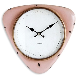Orium 11897 Vintage Wanduhr Rosa 32 cm - 1
