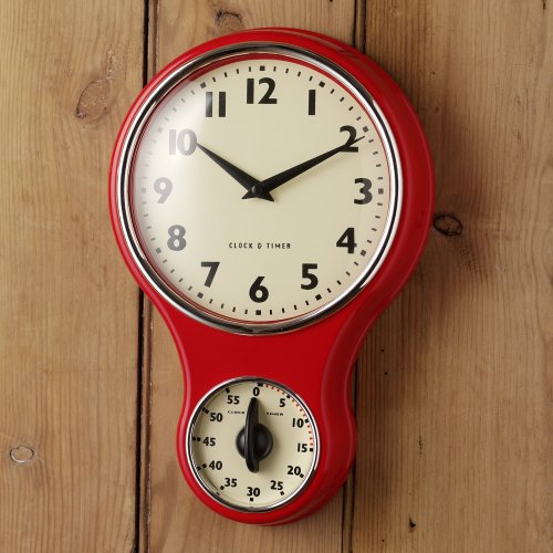 procook retro küchenuhr und timer rot 3 redidoplanet Küchenuhr Retro Funk ~ procook retro küchenuhr und timer rot 3 redidoplanet