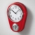 TV - Unser Original 04191 Maxxcuisine 50s Retro Kitchen Style Küchenuhr mit Timer, rot - 3