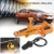 12 V Auto Jack, 3 Tonne Automotive Electric Car Scherenwagenheber Lifting Jack Van Garage Werkzeug mit Speicher Fall, Hubhöhe 17-42 cm - 9