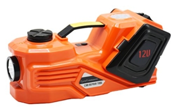 3T Elektro-hydraulische Wagenheber mit Elektro Schlagschrauber 15.5cm-45cm - 4