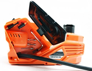 3T Elektro-hydraulische Wagenheber mit Elektro Schlagschrauber 15.5cm-45cm - 7