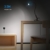 Aglaia LED Klemmleuchte 4W, Dimmbar Augepflege Bettleuchte mit 3 Helligkeitstufe, 360° Flexibel Schwanenhals Leselampe für Schlafzimmer Büro (Schwarz) - 5