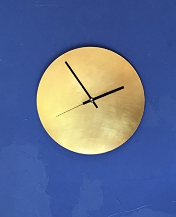 Brass Raw - Wanduhr - drei Größen - 2