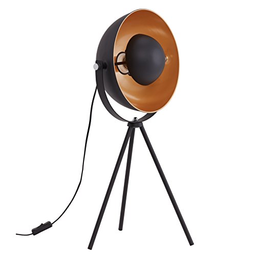 Klemlamp Krampo Retro, met flexibele arm, wit