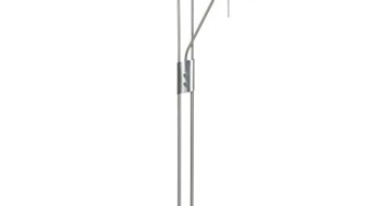 Decken Fluter Steh Leuchte Dimmer Schlafzimmer Lese Lampe 2-flammig Globo 58027 - 1