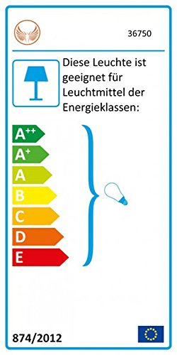 DuNord Design Stehlampe Stehleuchte Lichtsäule MILANO 125cm weiss schwarz floral - 5