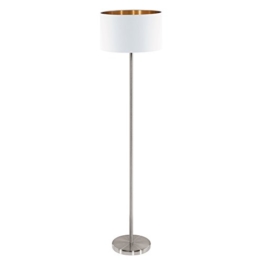 Eglo Pasteri Stehlampe, E27, Farbe: Schwarz, aus Kupfer und Nickel - 1
