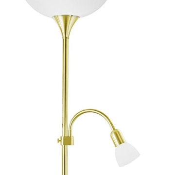 Eglo Stehleuchte Lampe Modell UP 2/1 mit Leselampe Ms matt 82843 und - 2