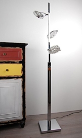 Esto LED Diamond 3-flammig Stehleuchte Stehlampe Lampe Deckenfluter 780108 (inkl. Leuchtmittel) - 1