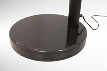 große Five Fingers Bogenlampe, Top Quality, mattschwarz & Kupfer, 225cm hoch - 5