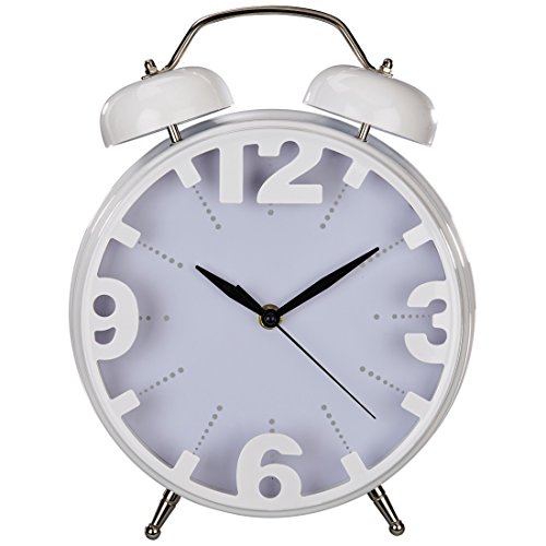 Hama Retro Tischuhr im XXL WeckerDesign (Nostalgie Standuhr ohne