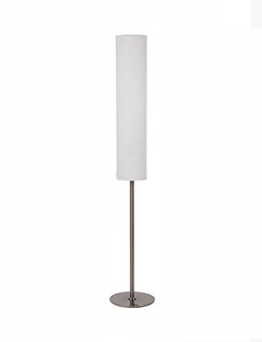 JCRNJSB® Einfache moderne Stehlampe, Wohnzimmer Nordic Schlafzimmer Studie lesen 220V E27 * 1 Fußschalter Dimmbar, kann beleuchtet werden ( Farbe : Nicht-gerade weiss ) - 1