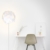 kwmobile DIY Puzzle Lampe XL Lampenschirm - Schirm Teile Set mit Netzkabel Schalter E27 Fassung - Puzzlelampe Stehlampe Deckenleuchte in Weiß - 2