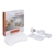 kwmobile DIY Puzzle Lampe XL Lampenschirm - Schirm Teile Set mit Netzkabel Schalter E27 Fassung - Puzzlelampe Stehlampe Deckenleuchte in Weiß - 3
