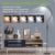 LED Stehlampe, AVAWAY Dimmbare LED Standlampe Stehleuchte Leselampe Flexible Standleuchte Bodenlampe mit Schwanenhals für Wohnzimmer Schlafzimmer Büro, Touch & Fernbedingung Steuerung, 5 Farbtemperature und 5 Helligkeitsstufen – 3000K-6500K (Schwarz) - 2