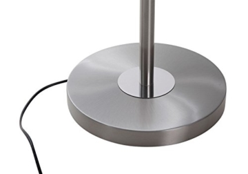 LED-Stehlampe Stehleuchte Standleuchte Deckenfluter OBASI | Silberfarben | Metall | Glas | Dimmbar - 7