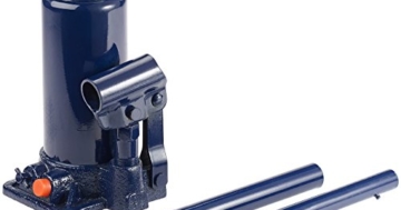 Lescars Stempelwagenheber: Hydraulischer Wagenheber bis 6 t , Hubhöhe 20 - 38 cm, mit Koffer, TÜV (Hydraulik-Stempelwagenheber) - 4