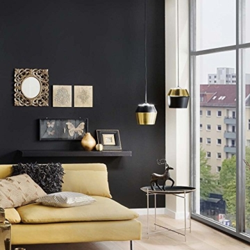 s.LUCE LED Stehleuchte SkaDa Ø 50cm in Gold, Schwarz Wohnzimmerleuchte Stehlampe Dreinbein-Stehleuchte Standleuchte - 8