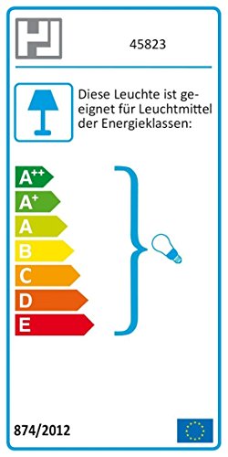 Stehlampe Stehleuchte Standleuchte THOR 1 | 110 cm hoch | Kunststoff | Grau | ohne Leuchtmittel - 3