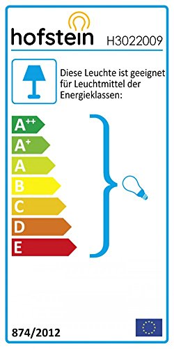Stehleuchte EIDE aus Metall - Vintage Bodenleuchte - Fluter für Schlafzimmer, Wohnzimmer, Esszimmer - Retro-Standlampe mit großem rundem Lampenschirm wie am Filmset - 6