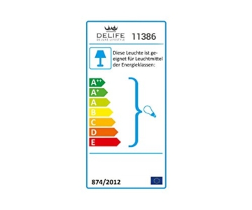 Stehleuchte Metropolitan Akazie Natur Drei Beine Schirm Stoff Grau Stehlampe - 2