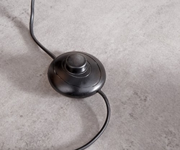 Stehleuchte Metropolitan Akazie Natur Drei Beine Schirm Stoff Grau Stehlampe - 7