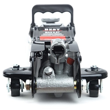 Wagenheber 2,5 T Rangierwagenheber Tief Hubhöhe 80mm-360mm SILVER 10663 - 6