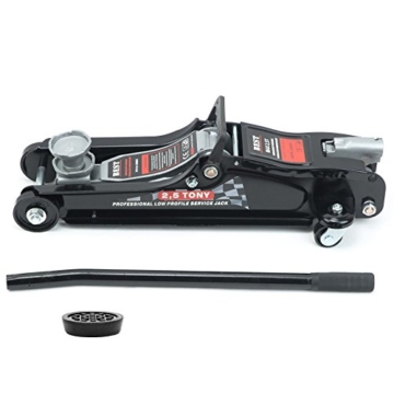 Wagenheber 2,5 T Rangierwagenheber Tief Hubhöhe 80mm-360mm SILVER 10663 - 8