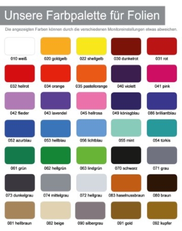 Wandtattoo Uhr Wanduhr mit Uhrwerk für Wohnzimmer moderner Zahlenmix Zahlen (Uhr Schwarz//091 gold ) - 3