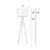 Zuiver 5000800 Floor Lamp Tripod, Metall, schwarz / grau - 6