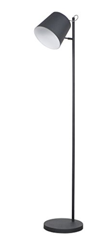 Zuiver 5002038 Floor Lamp Buckle Head, Metall, schwarz - 1